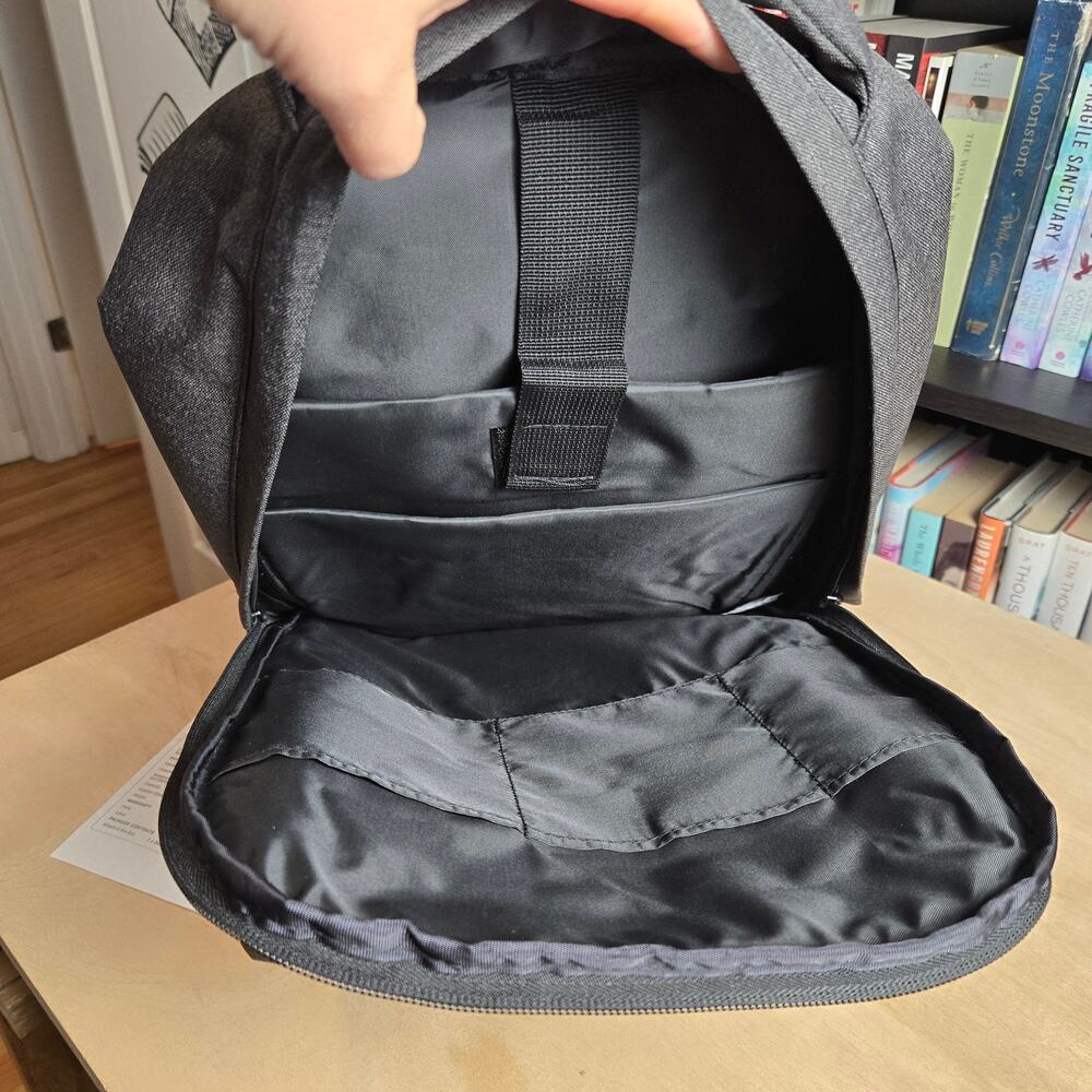 NWOT Acer laptop Backpack - Gray - Picture 4 of 5